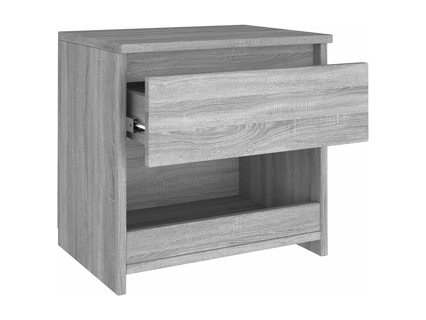 Tables de chevet 2 pièces Sonoma gris 40x30x39cm Bois d'ingénierie