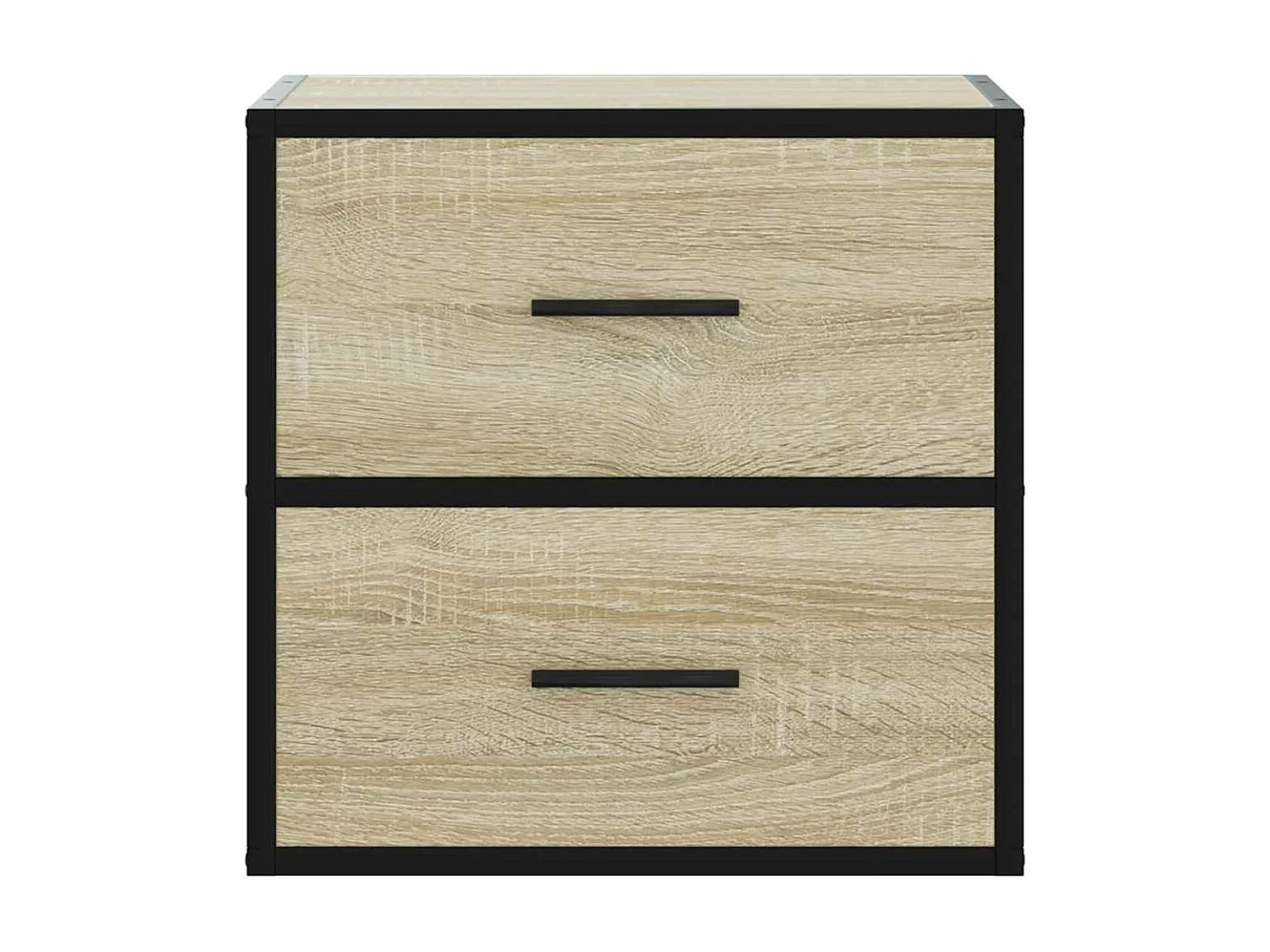 Mesa de cabeceira de parede 40x31x39,5 cm carvalho sonoma