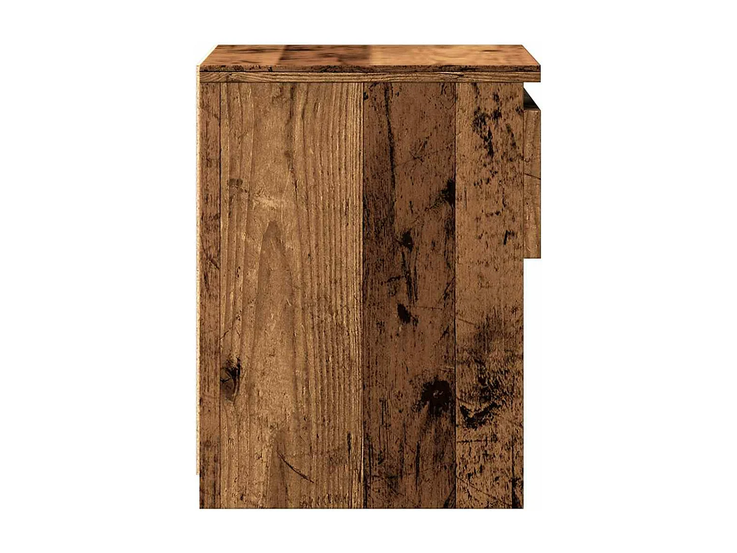 Mesitas de noche 2 unidades madera contrachapada madera vieja