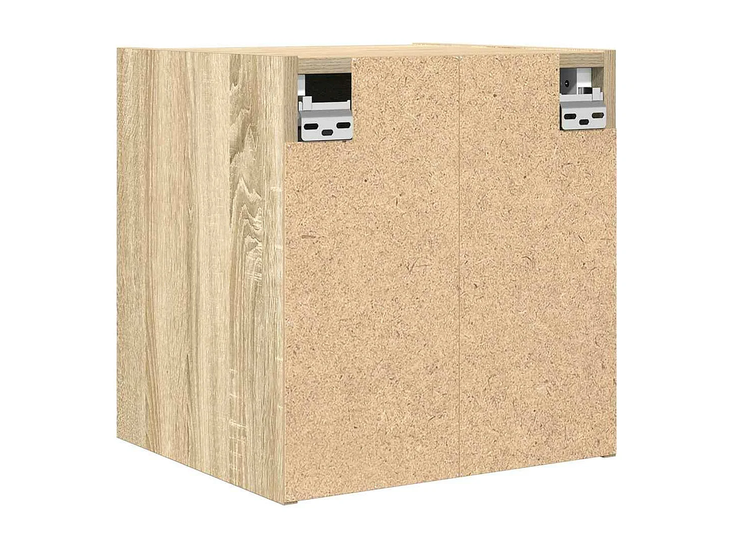 Nachtkastjes 2 st wandgemonteerd 38x34x40 cm sonoma eikenkleur