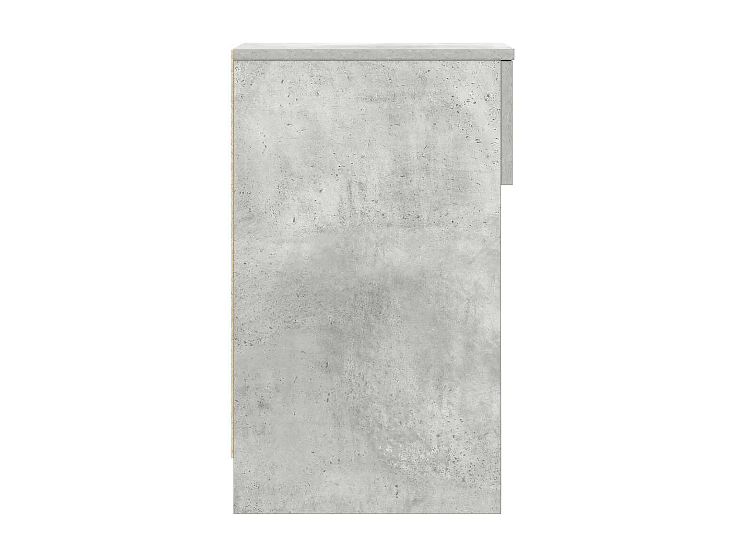 Nachtkastjes 2 st met lade 20x36x60 cm betongrijs