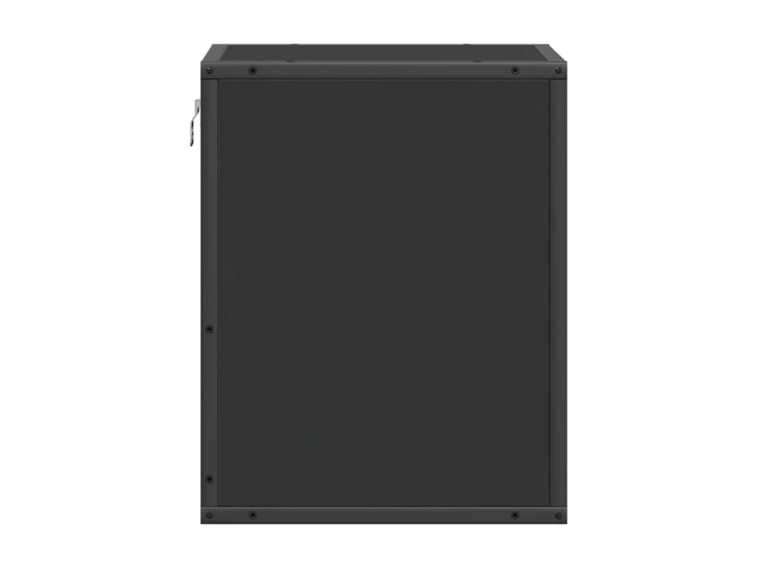 Table de chevet murale noir 40x31x39,5 cm