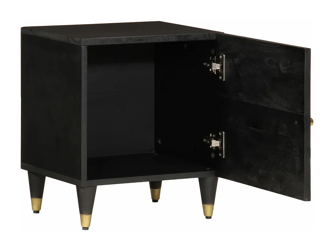 Table de chevet 40x33x46 cm Bois de manguier solide