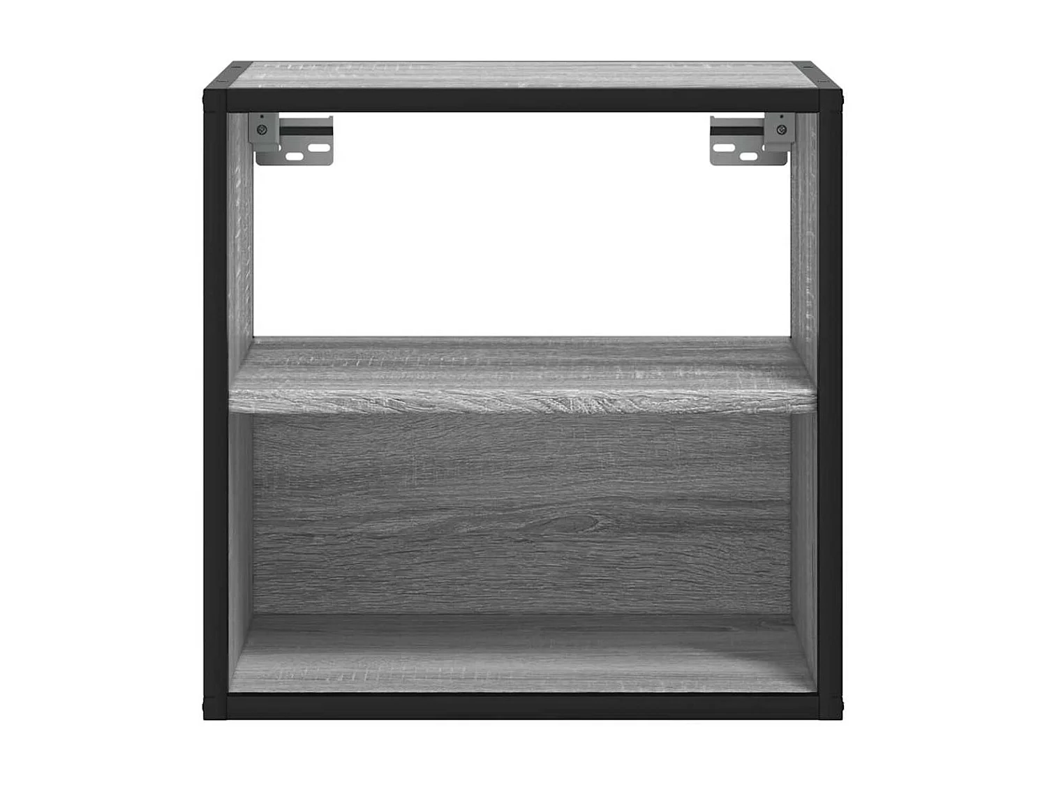 Tables de chevet murales 2 pièces sonoma gris 40x31x39,5 cm