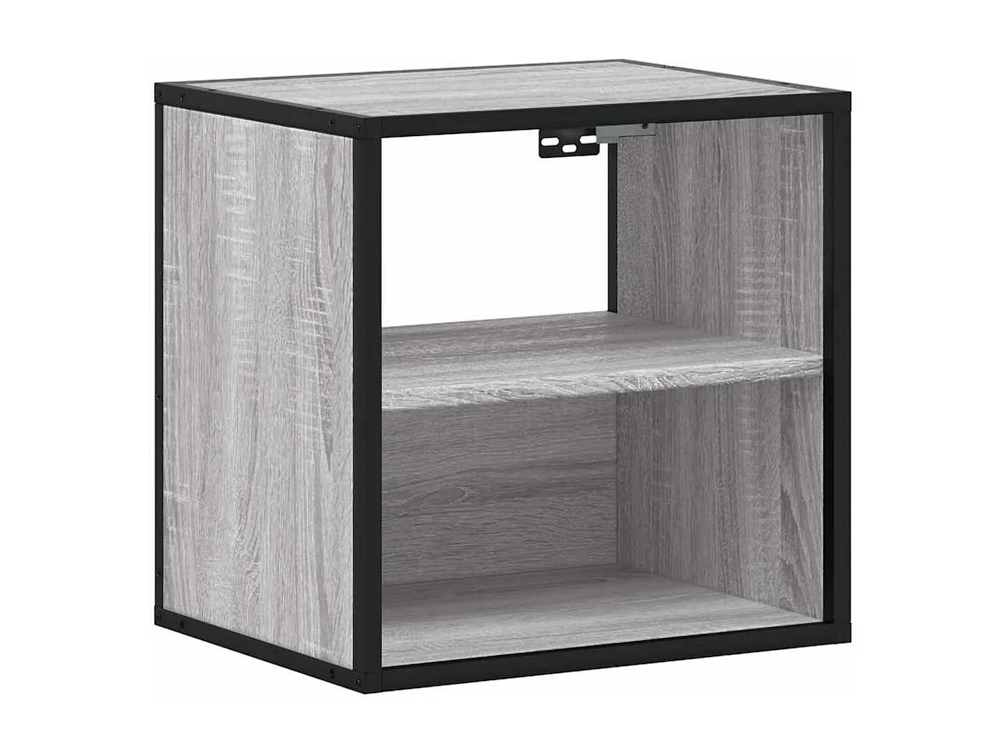 Tables de chevet murales 2 pièces sonoma gris 40x31x39,5 cm