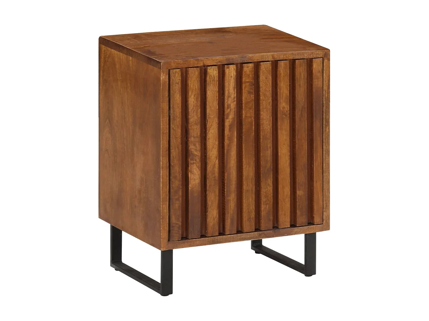 Table de chevet  40x30x50 cm Bois de manguier massif