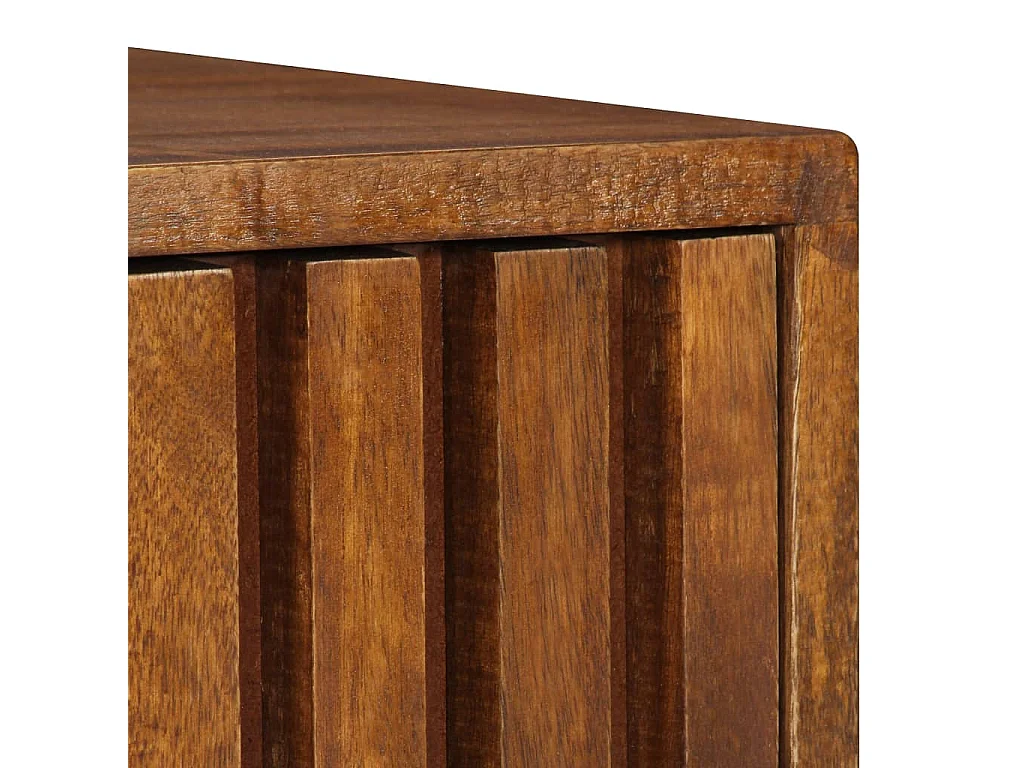 Table de chevet  40x30x50 cm Bois de manguier massif