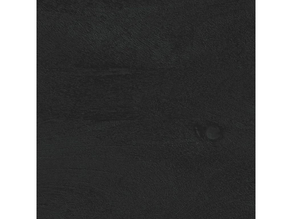 Nachtkastje 2 st 40x33x46 cm massief mangohout zwart