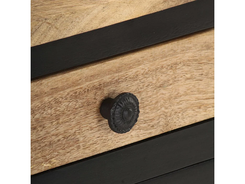 Table de chevet 40x30x50 cm Bois de manguier massif