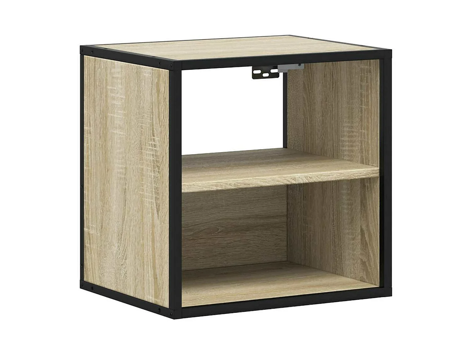 Tables de chevet murales 2 pièces chêne sonoma 40x31x39,5 cm