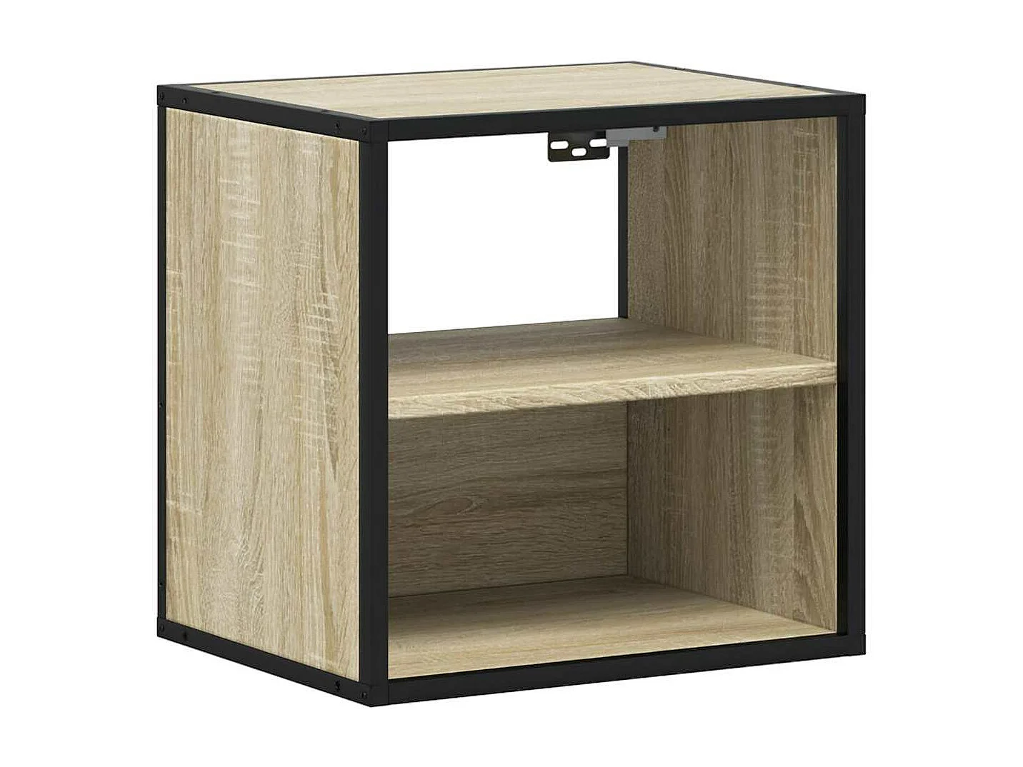 Tables de chevet murales 2 pièces chêne sonoma 40x31x39,5 cm