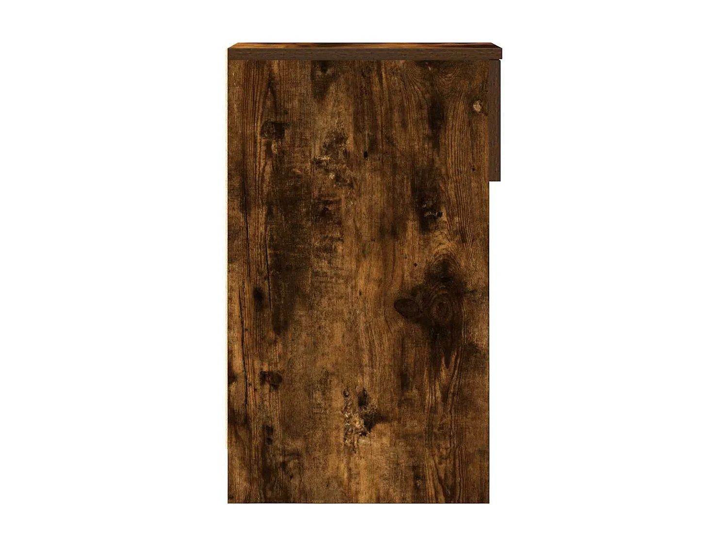 Tables de chevet avec tiroir 2 pièces chêne fumé 20x36x60 cm