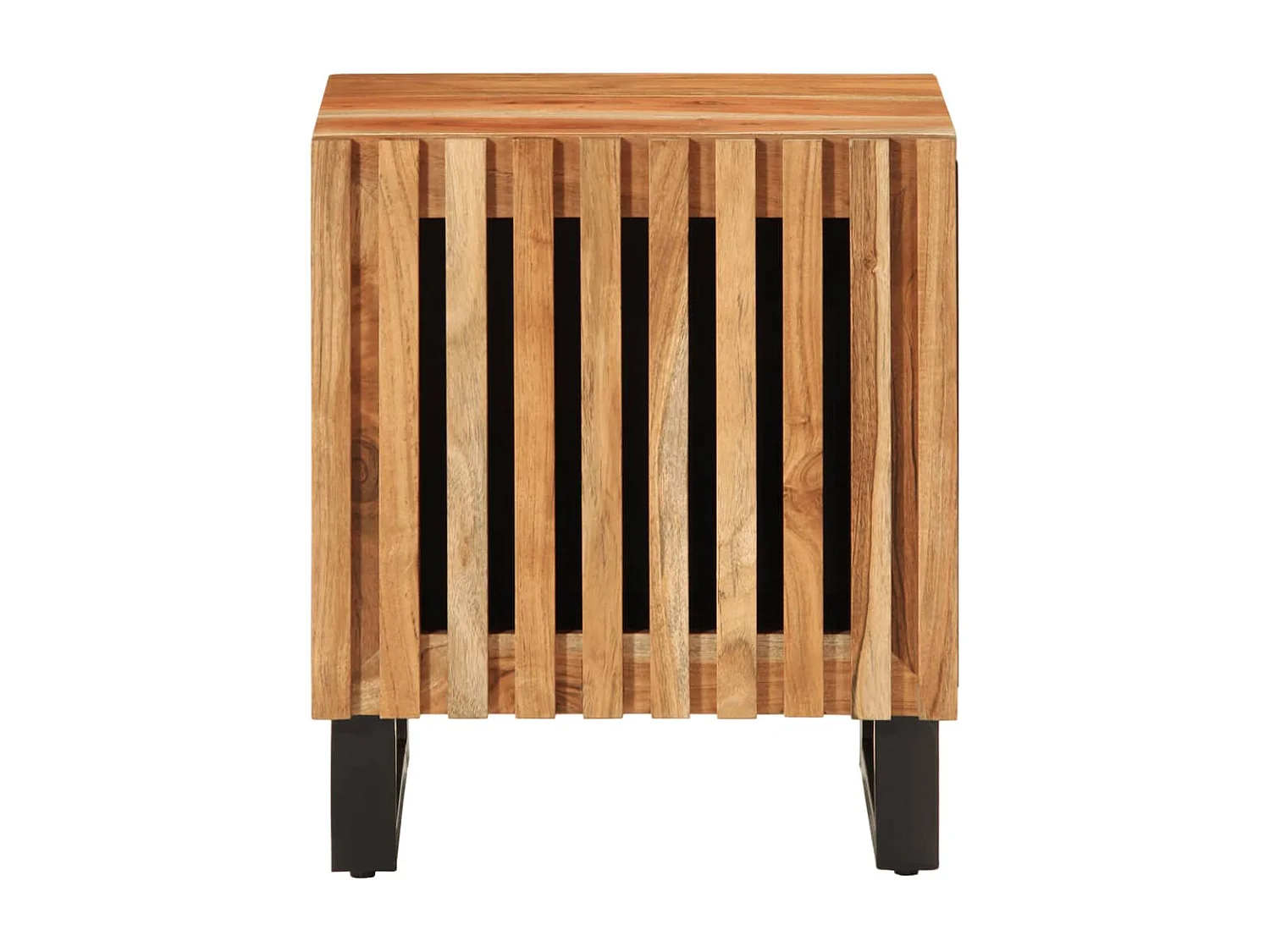 Nachtkastje 40x34x46 cm massief acaciahout