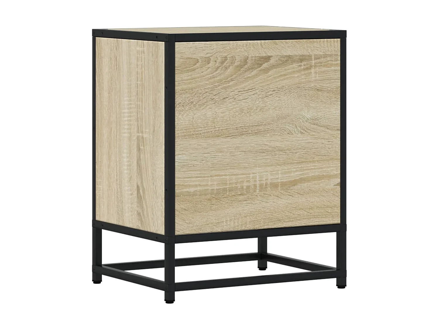 Table de chevet chêne sonoma 40x31x50 cm bois d’ingénierie