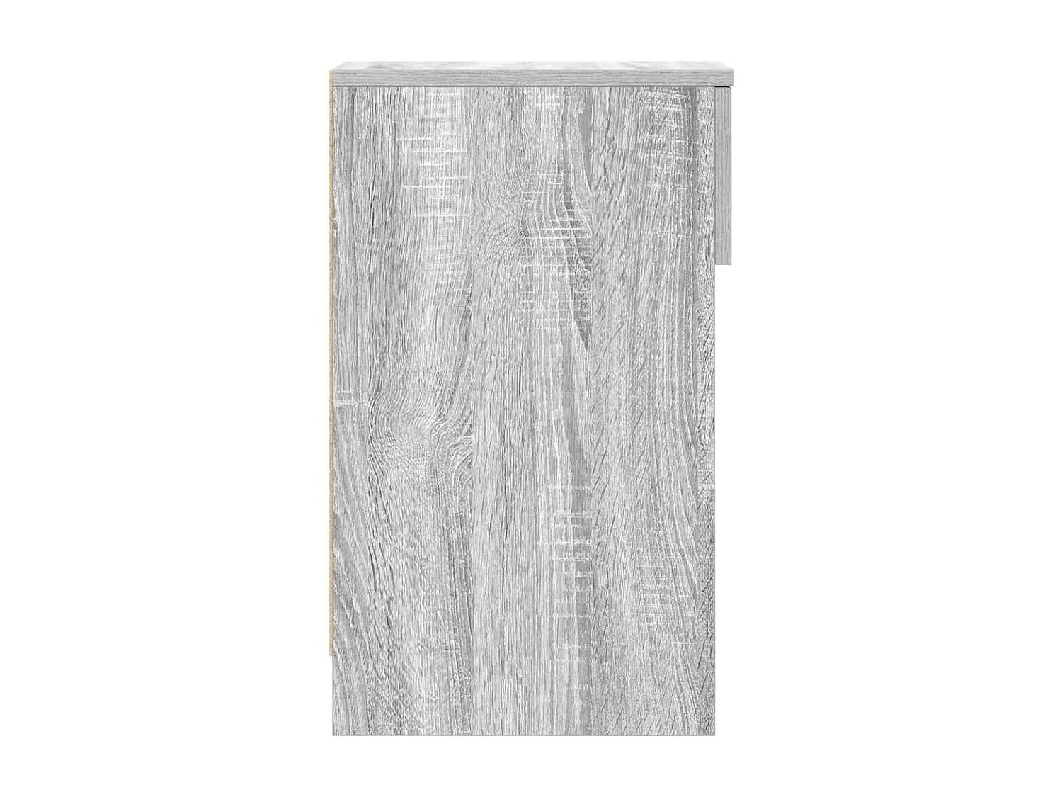 Table de chevet avec tiroir sonoma gris 20x36x60 cm