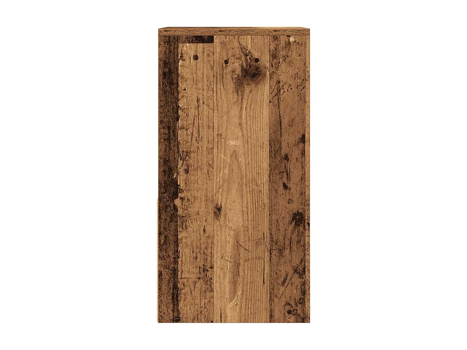 Tables de chevet avec tiroir 2 pièces vieux bois 35x34x66,5 cm