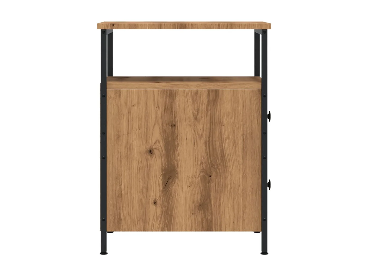 Tables de chevet 2 pièces chêne artisanal bois d'ingénierie