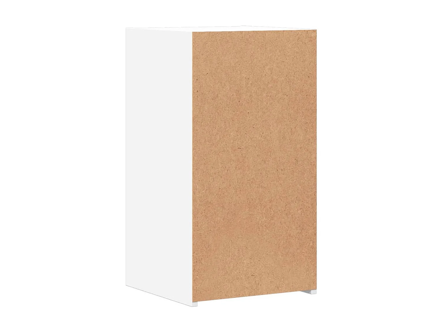 Tables de chevet 2 pièces blanc 35x34x65 cm bois d'ingénierie