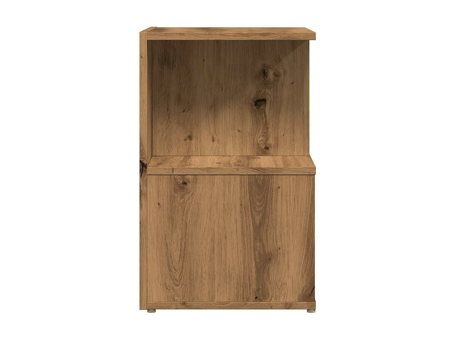 Mesitas de noche 2 unidades madera roble artisan 35x35x55 cm