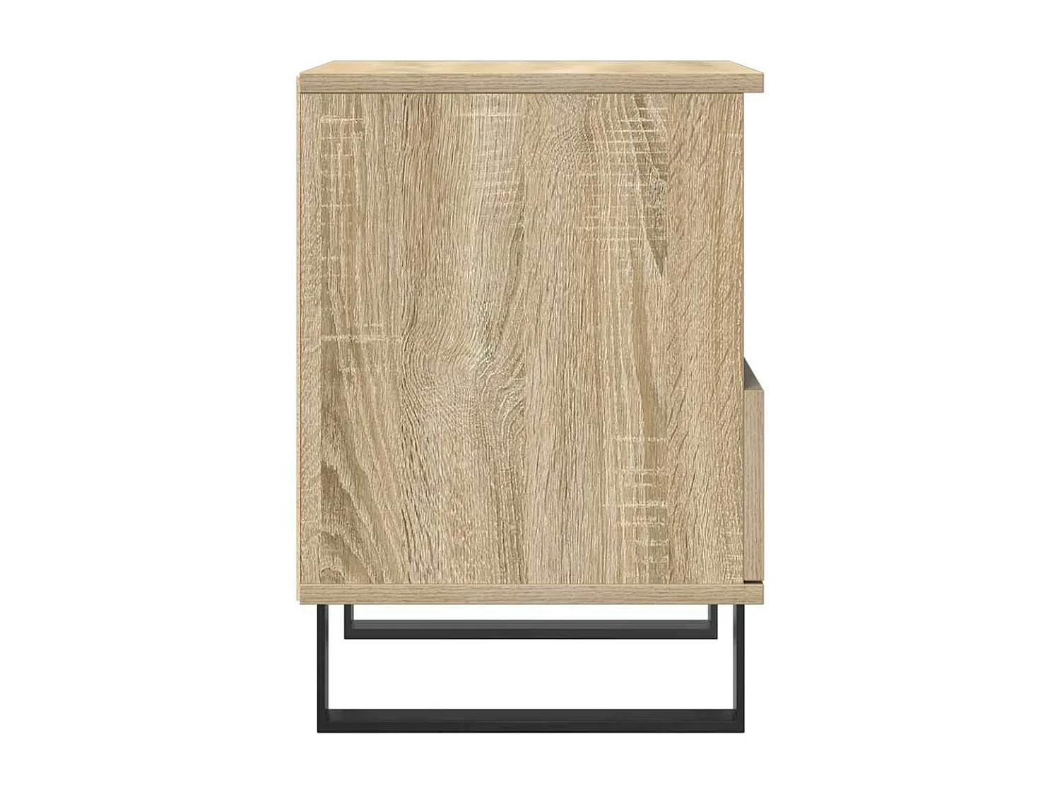 Mesita de noche madera de ingeniería roble Sonoma 40x35x50 cm