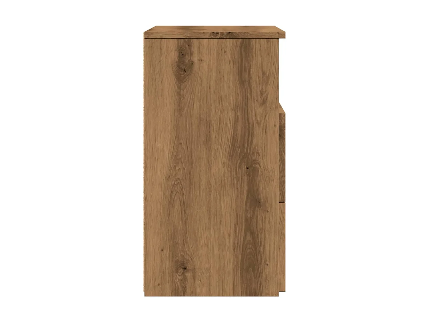 Mesitas noche 2 unidades madera ingeniería roble artisan 50x32x60 cm