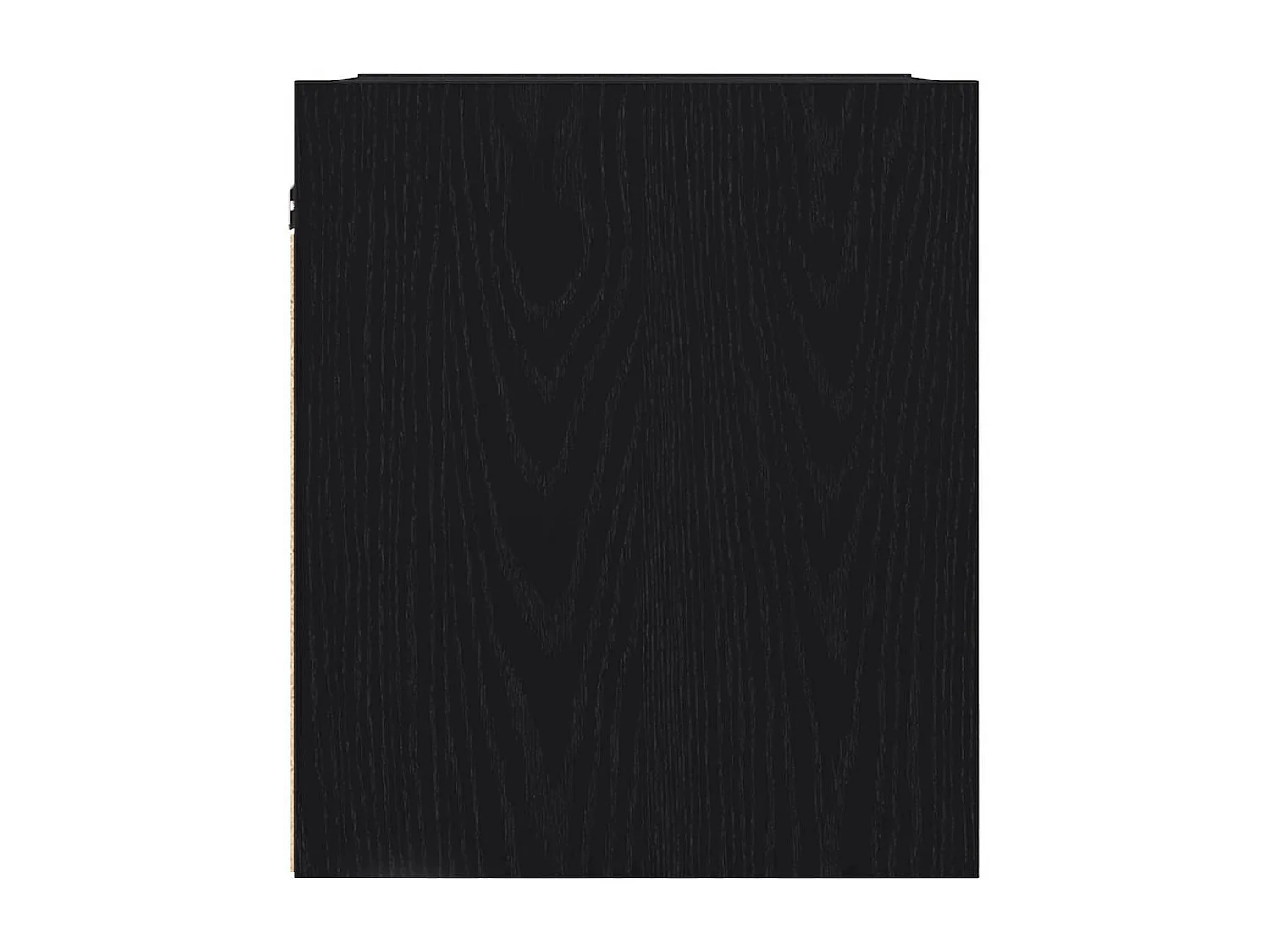 Tables de chevet murales 2 pièces chêne noir 38x34x40 cm