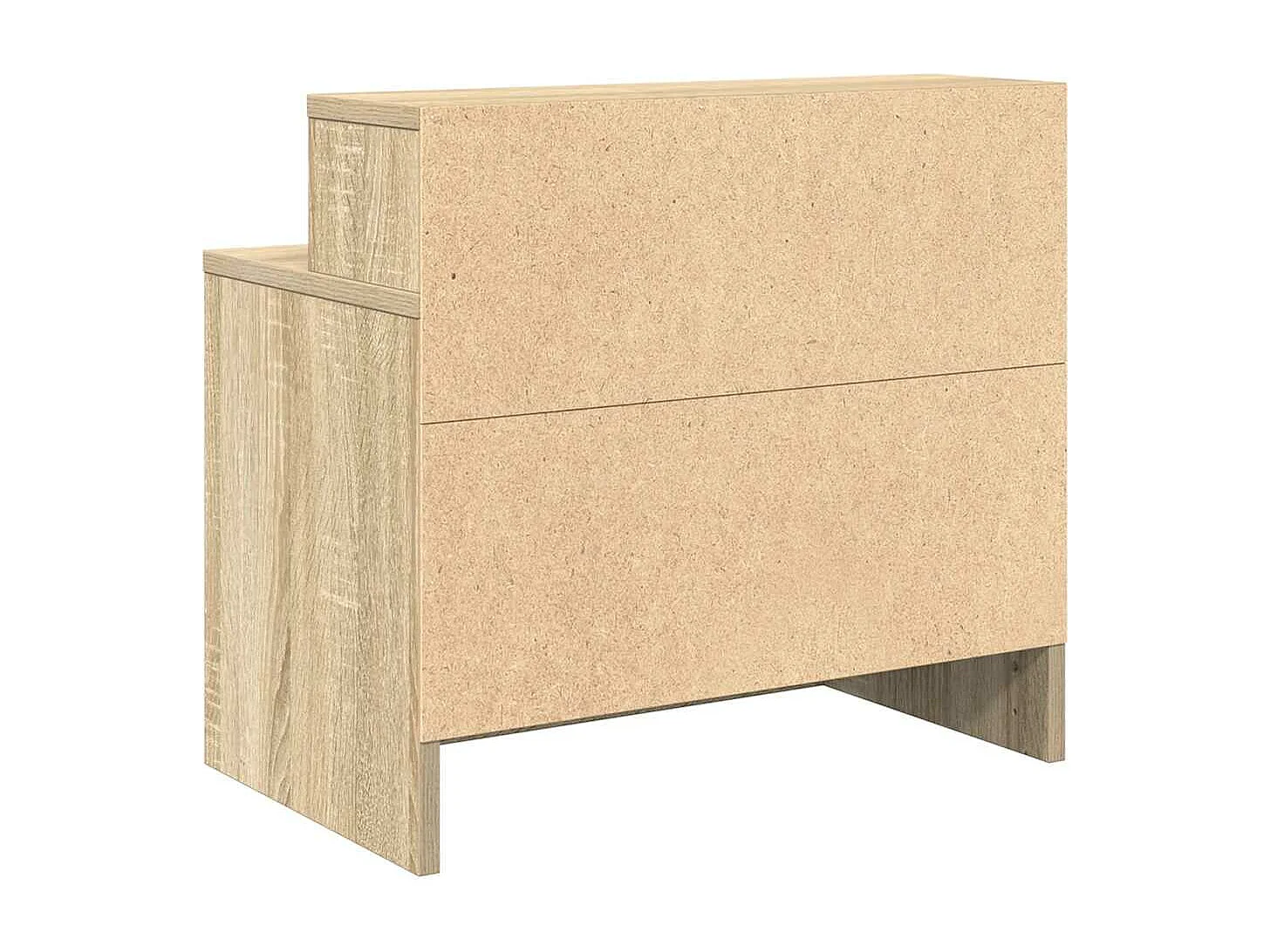 Mesa de cabeceira com gaveta 51x31x47 cm carvalho sonoma