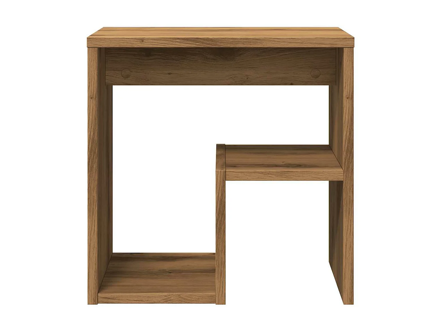 Mesita de noche madera de ingeniería roble artisian 40x30x40 cm