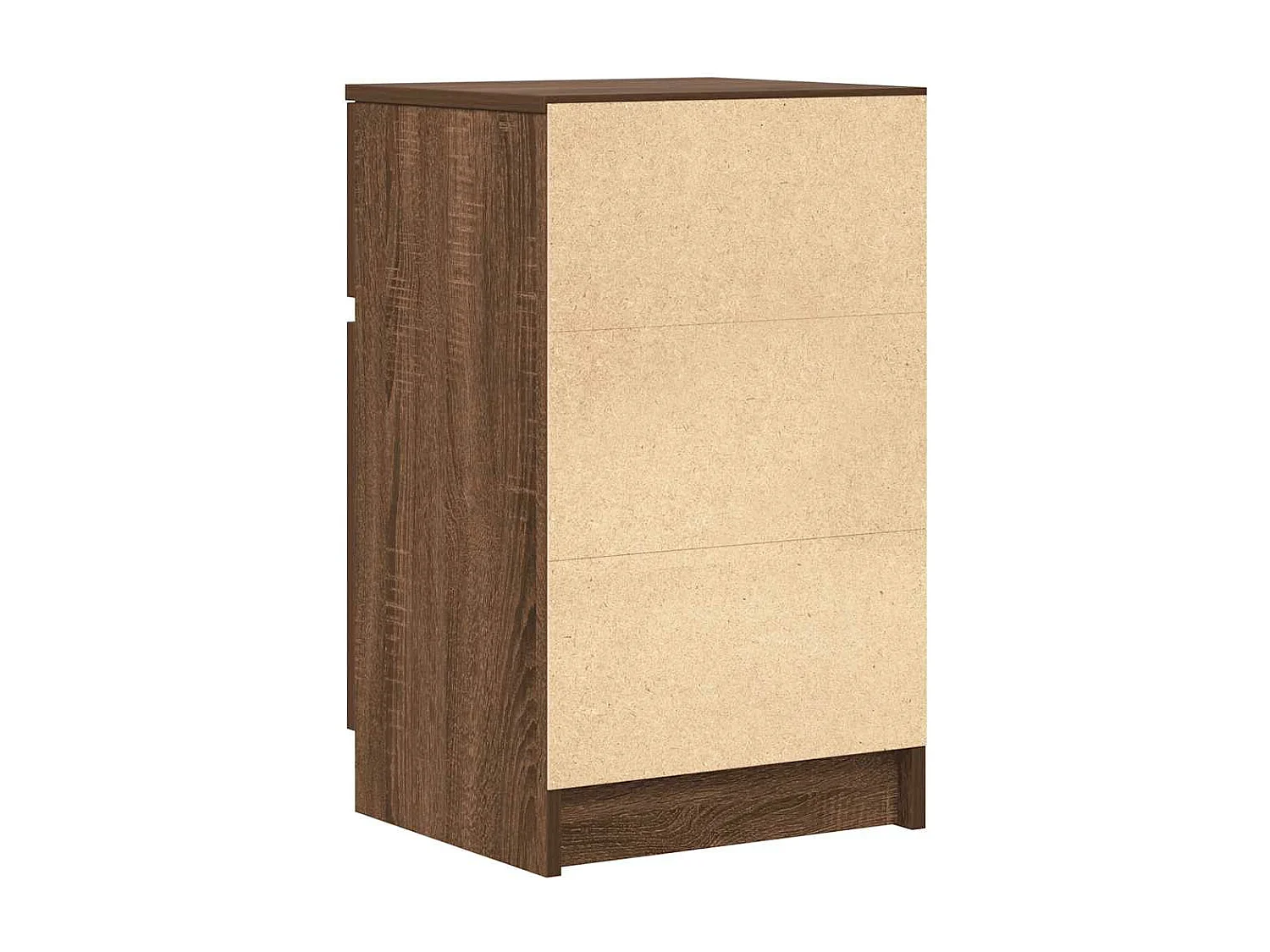 Table de chevet Chêne marron 39x35x65 cm Bois d'ingénierie