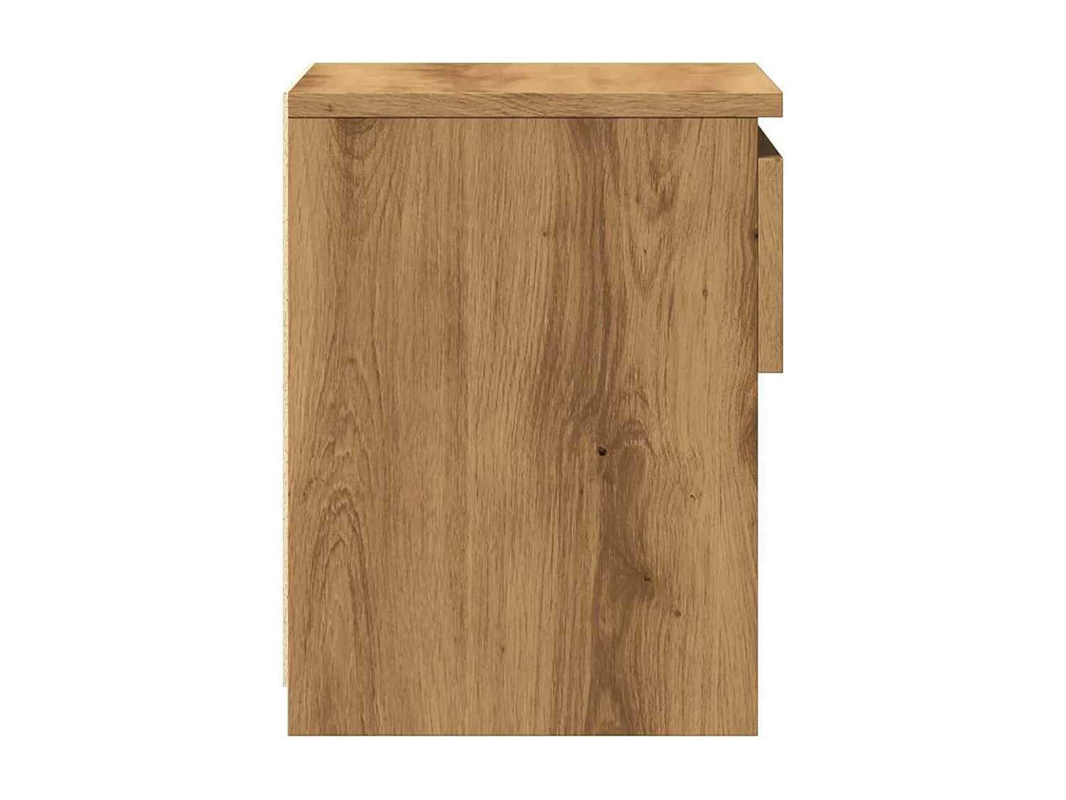 Mesitas noche 2 unidades madera ingeniería roble artisian 40x30x39cm