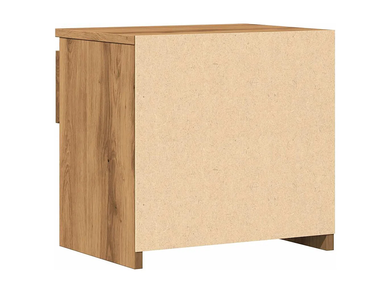 Mesitas noche 2 unidades madera ingeniería roble artisian 40x30x39cm