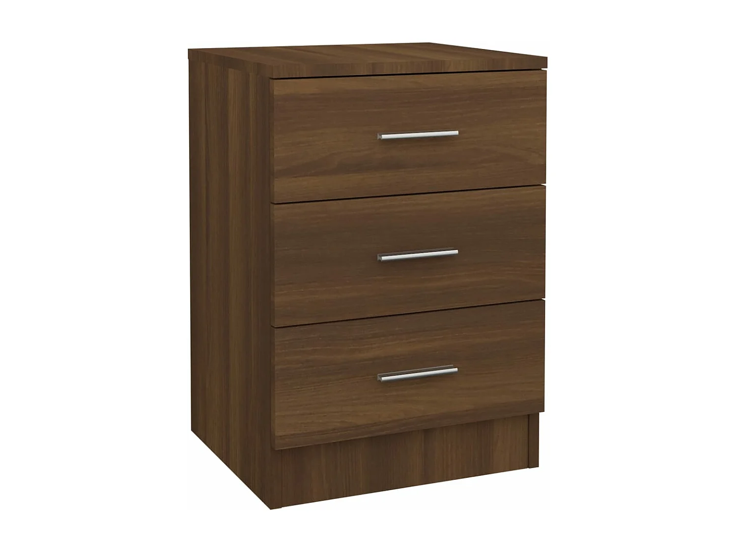 Table de chevet Chêne marron 38x35x56 cm Bois d'ingénierie