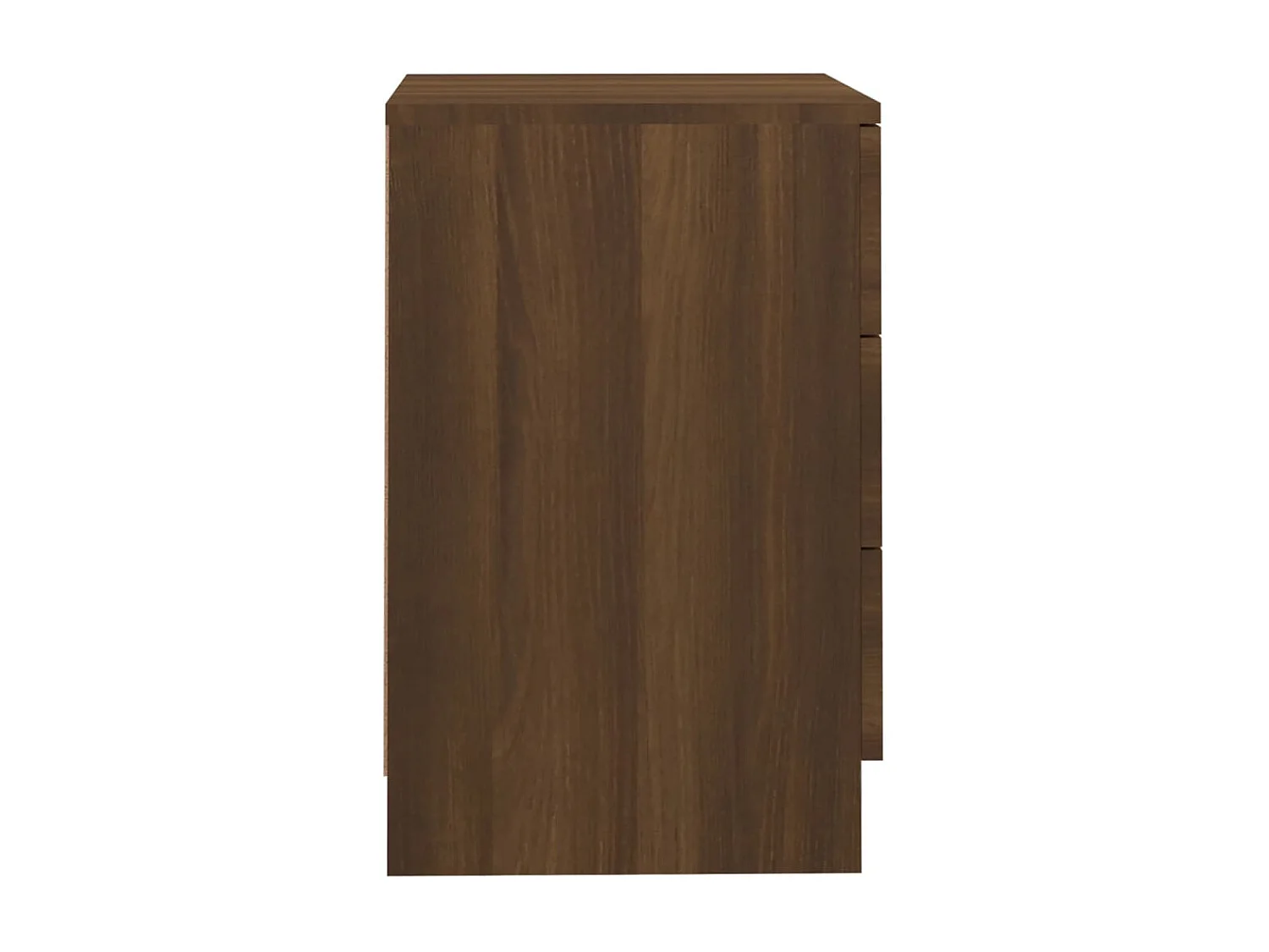 Table de chevet Chêne marron 38x35x56 cm Bois d'ingénierie