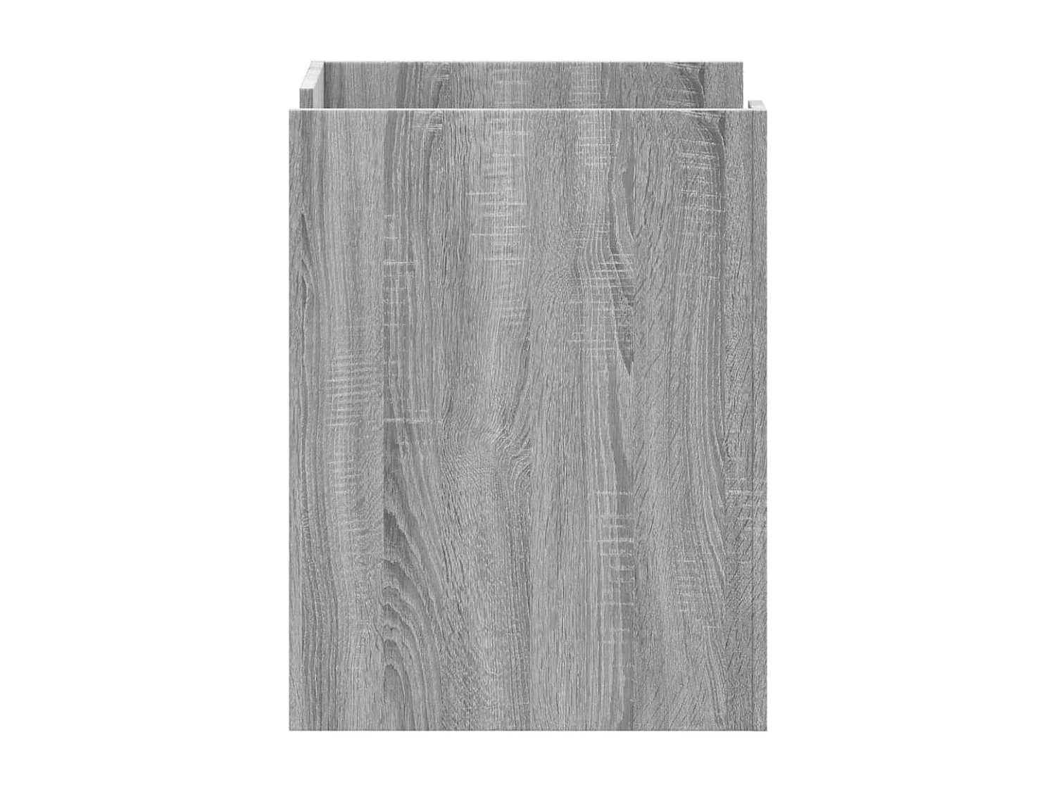 Table de chevet sonoma gris 45x50x65 cm bois d'ingénierie