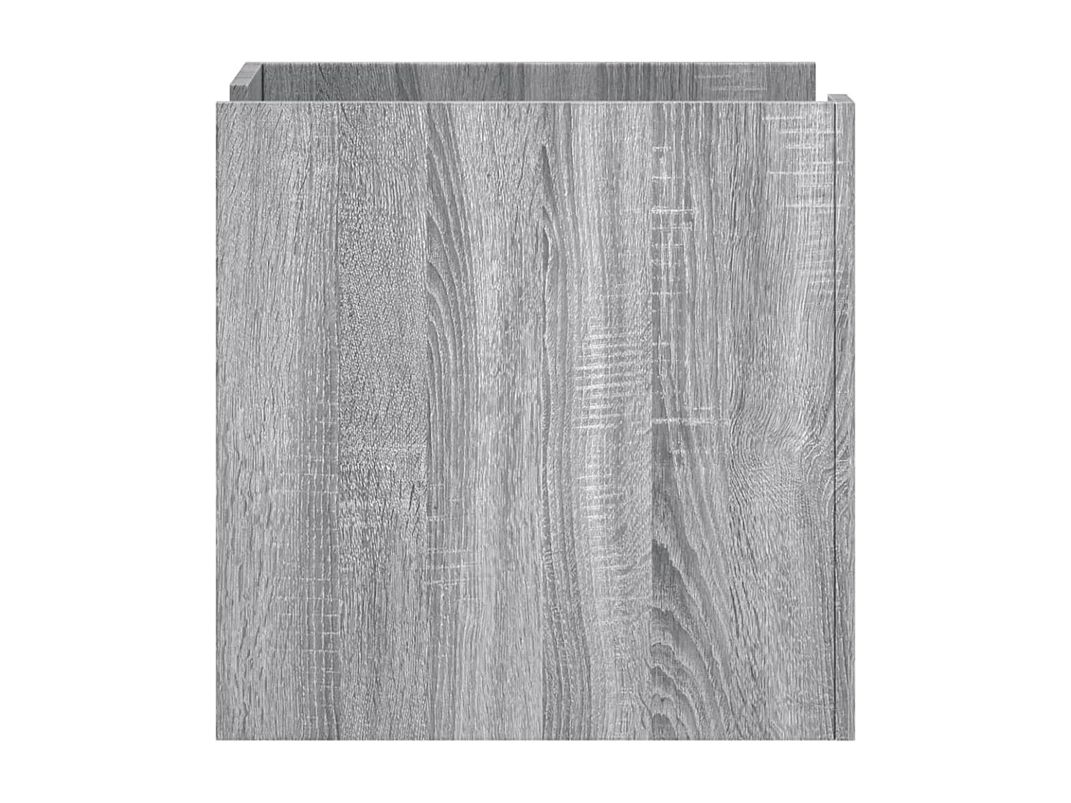 Table de chevet sonoma gris 45x50x50 cm bois d'ingénierie