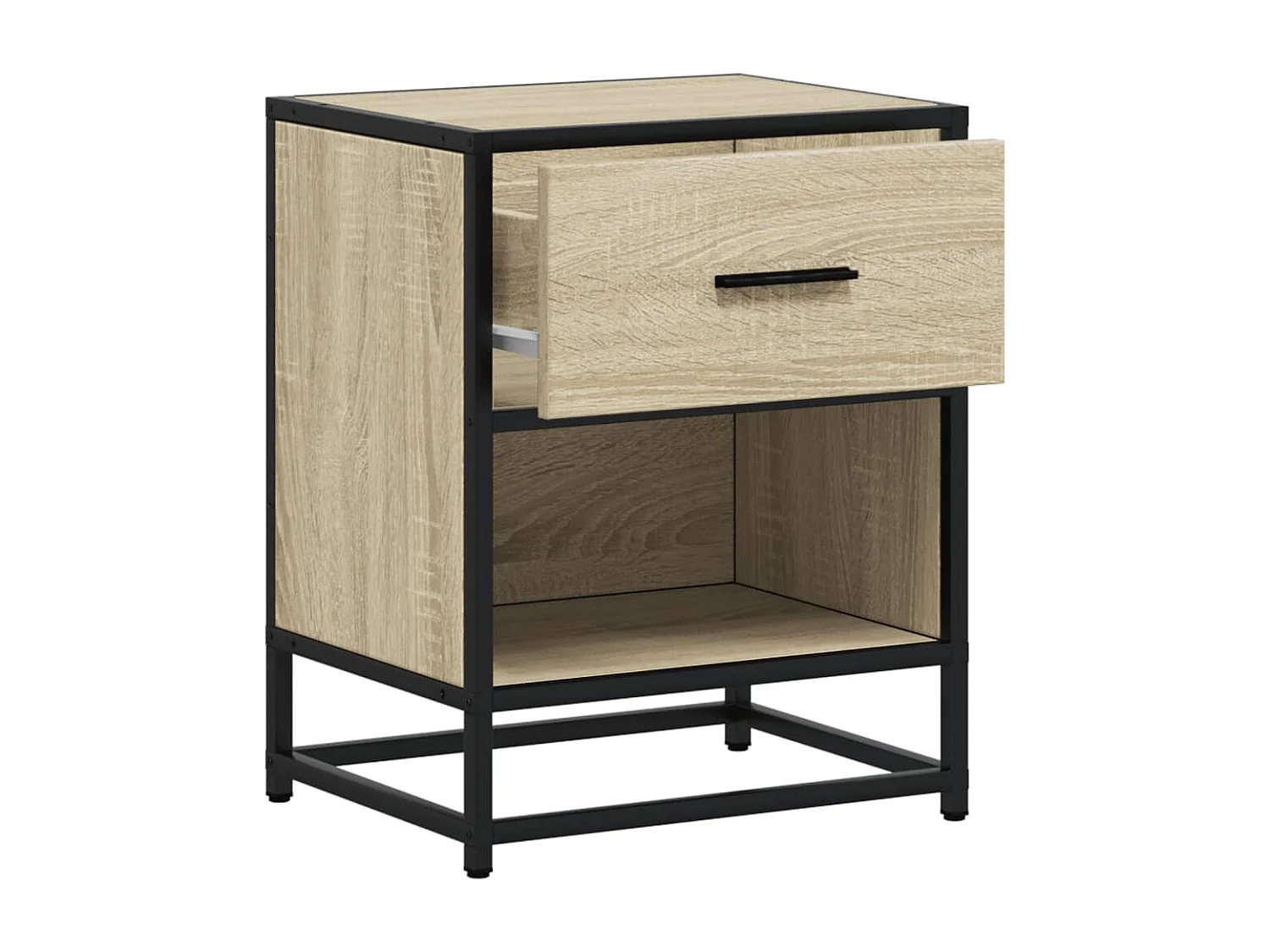 Tables de chevet 2 pièces chêne sonoma 40x31x50 cm bois ingénierie