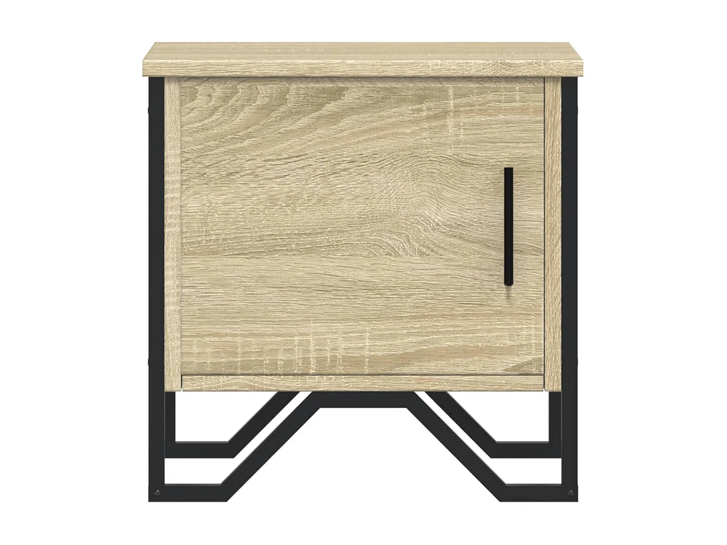 Nachtkastjes 2 st 40x30x40 cm spaanplaat sonoma eikenkleurig