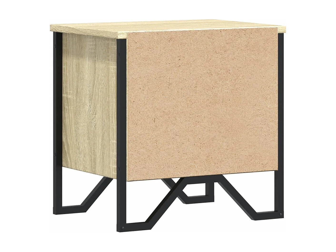 Nachtkastjes 2 st 40x30x40 cm spaanplaat sonoma eikenkleurig