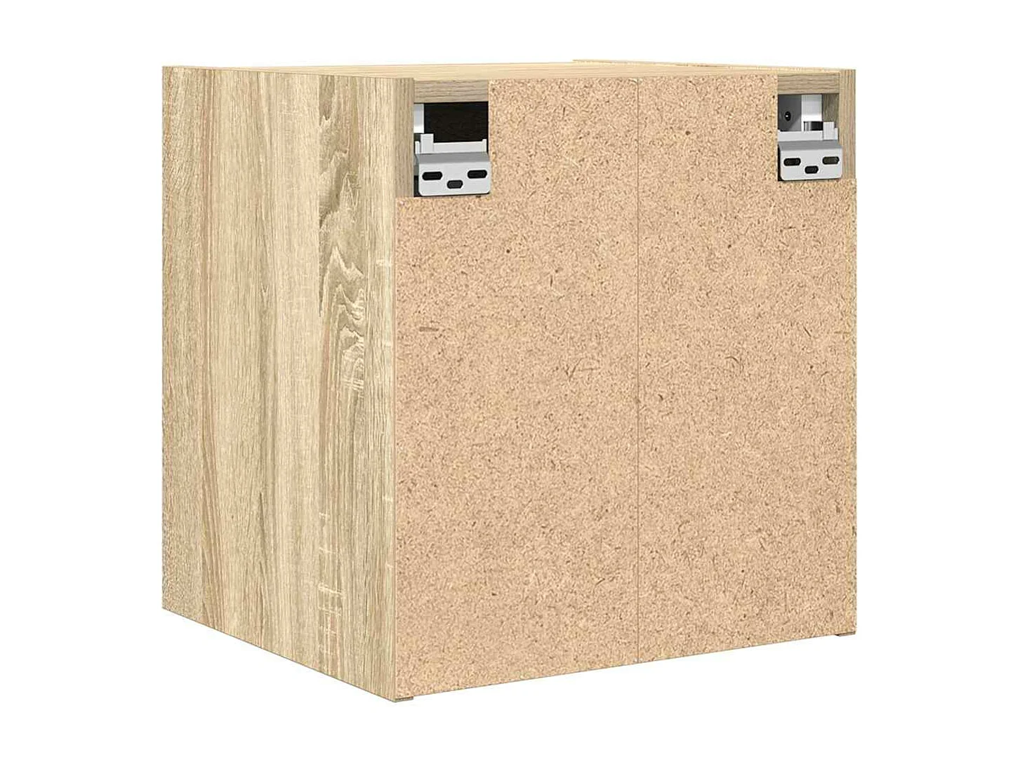 Nachtkastje wandgemonteerd 38x34x40 cm sonoma eikenkleurig