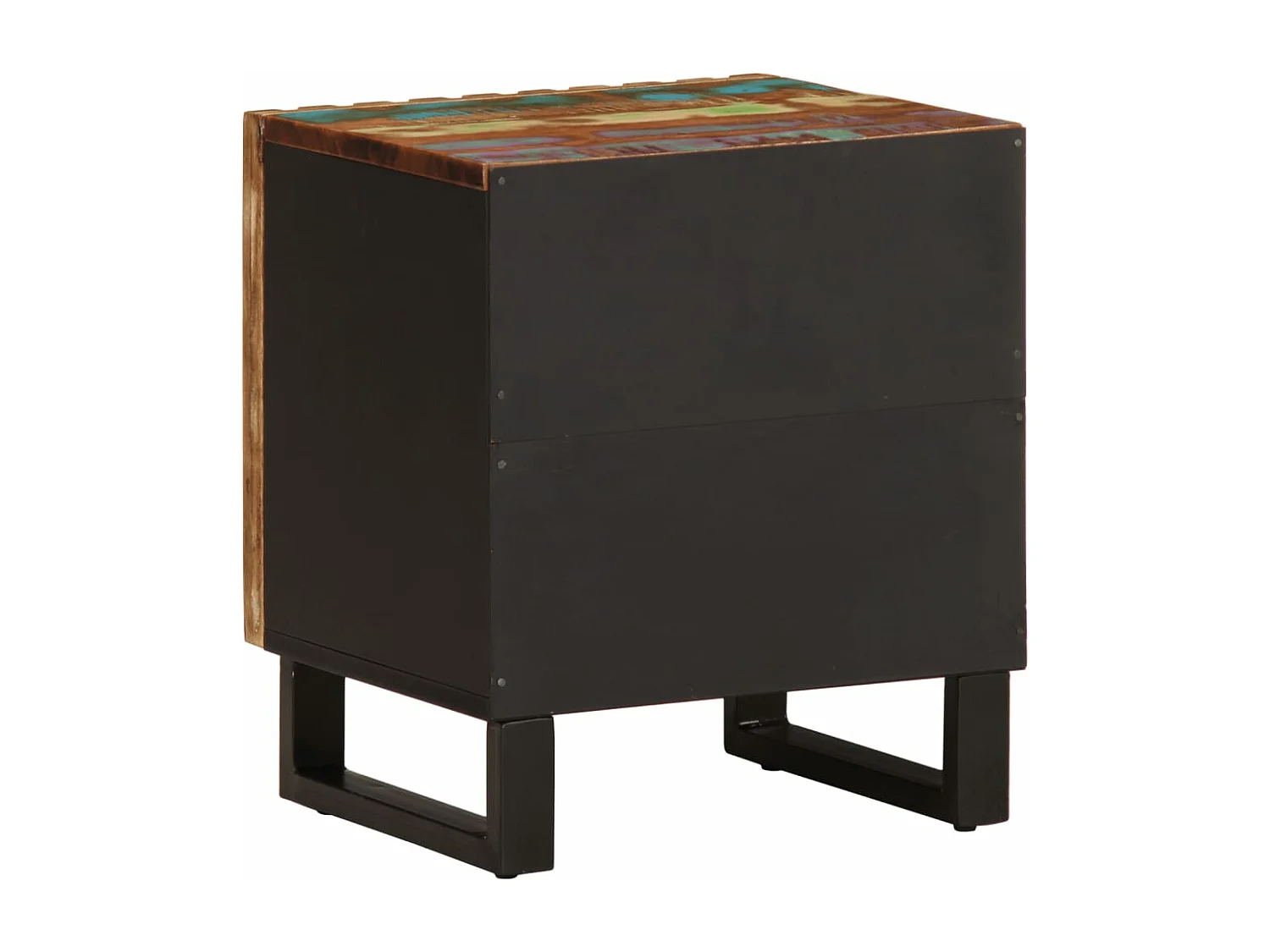 Table de chevet 40x33x46 cm Bois massif de récupération