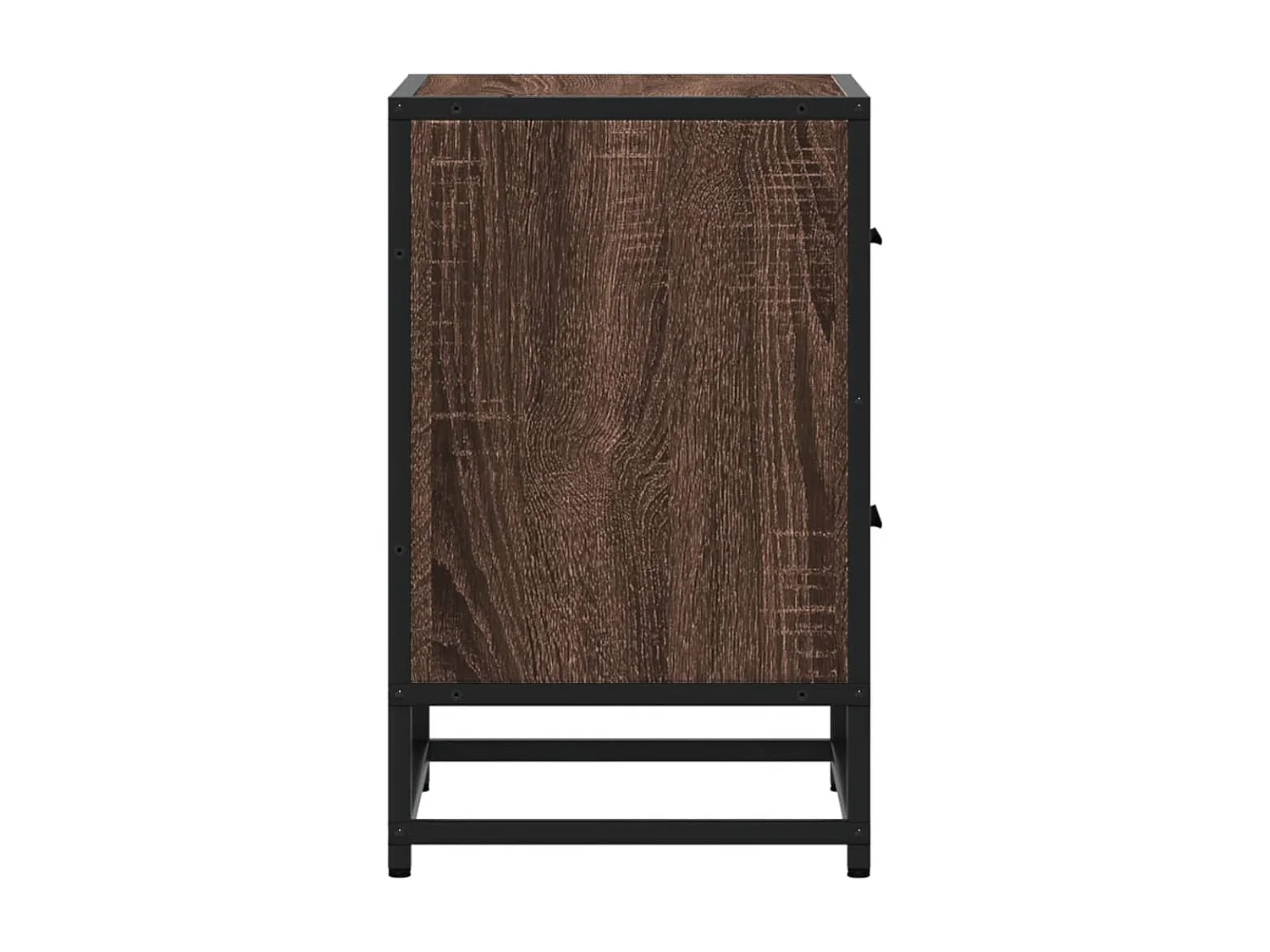 Nachtkastjes 2 st 40x31x50 cm bewerkt hout bruin eikenkleurig