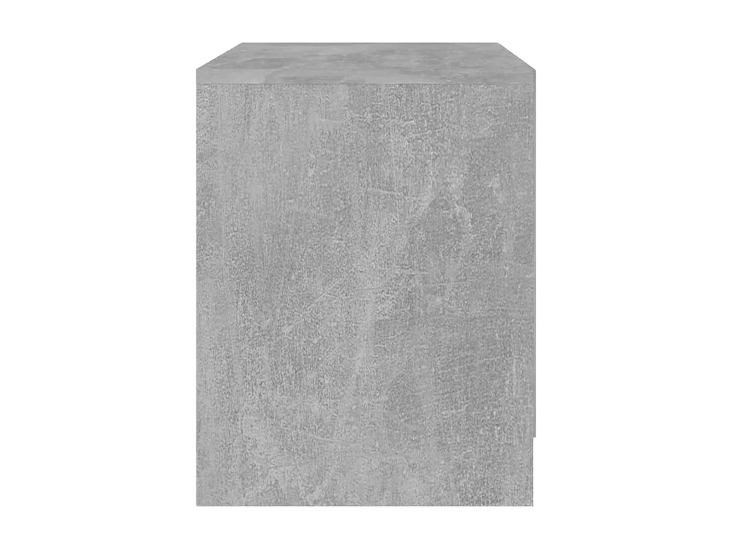 Table de chevet Gris béton 45x34,5x44,5 cm Aggloméré