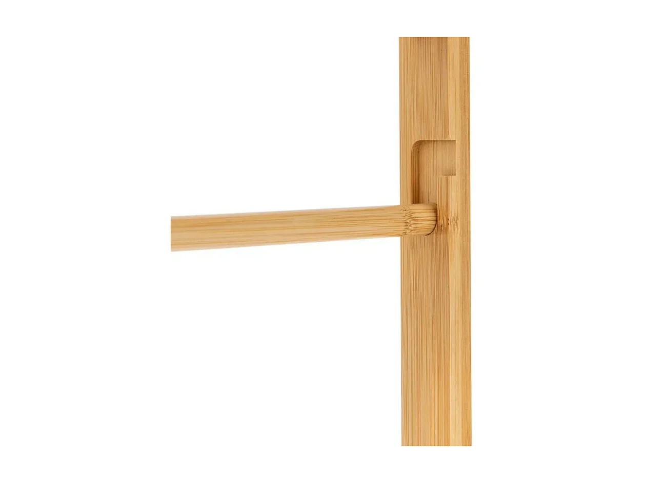 Dérouleur Papier WC Avec Réserve "Bambou" 82cm Naturel