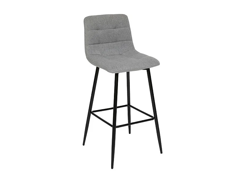 Lot de 2 Chaises de Bar "Sirac" 104cm Gris