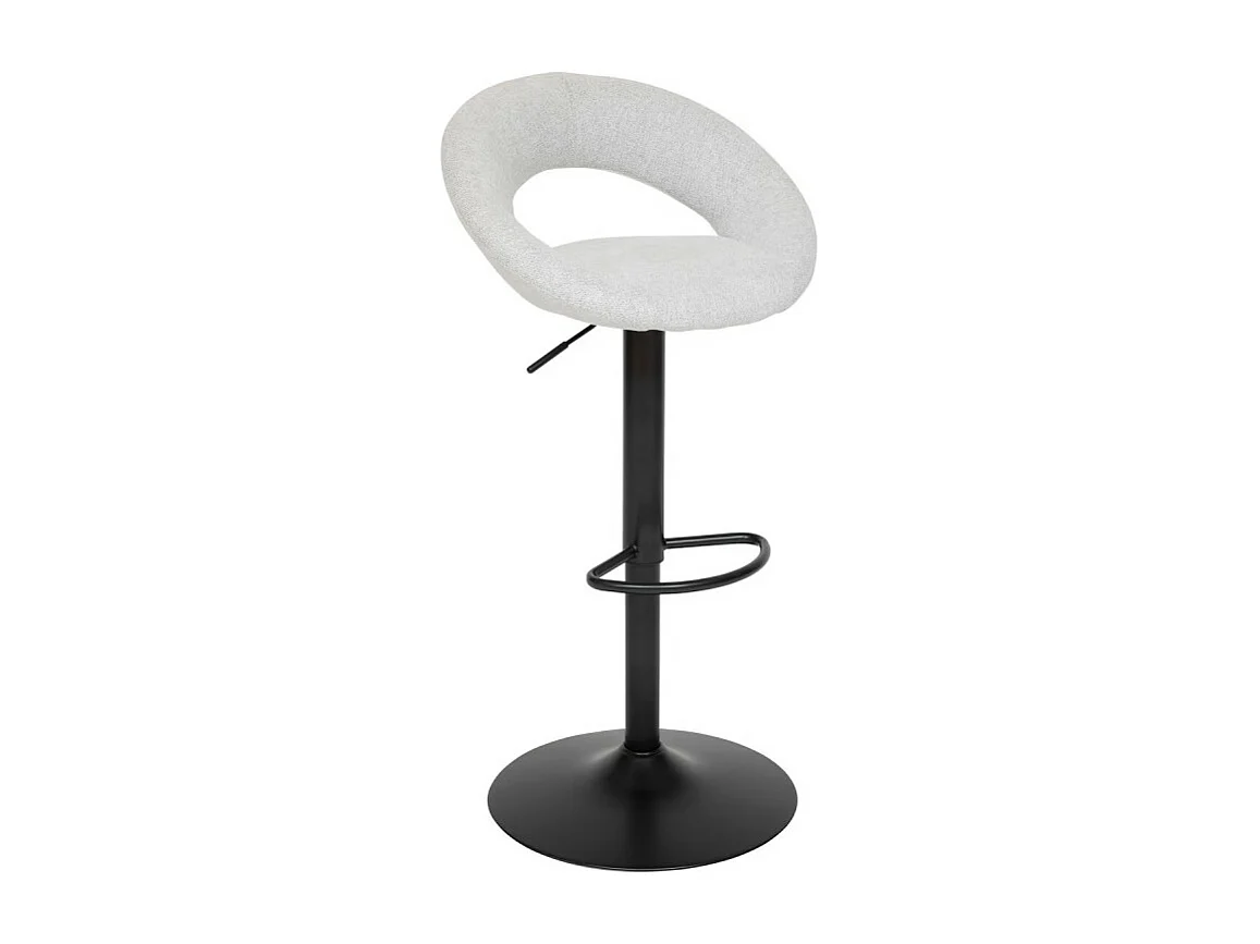 Lot de 2 Chaises de Bar Ajustable "Sasha" 96cm Gris