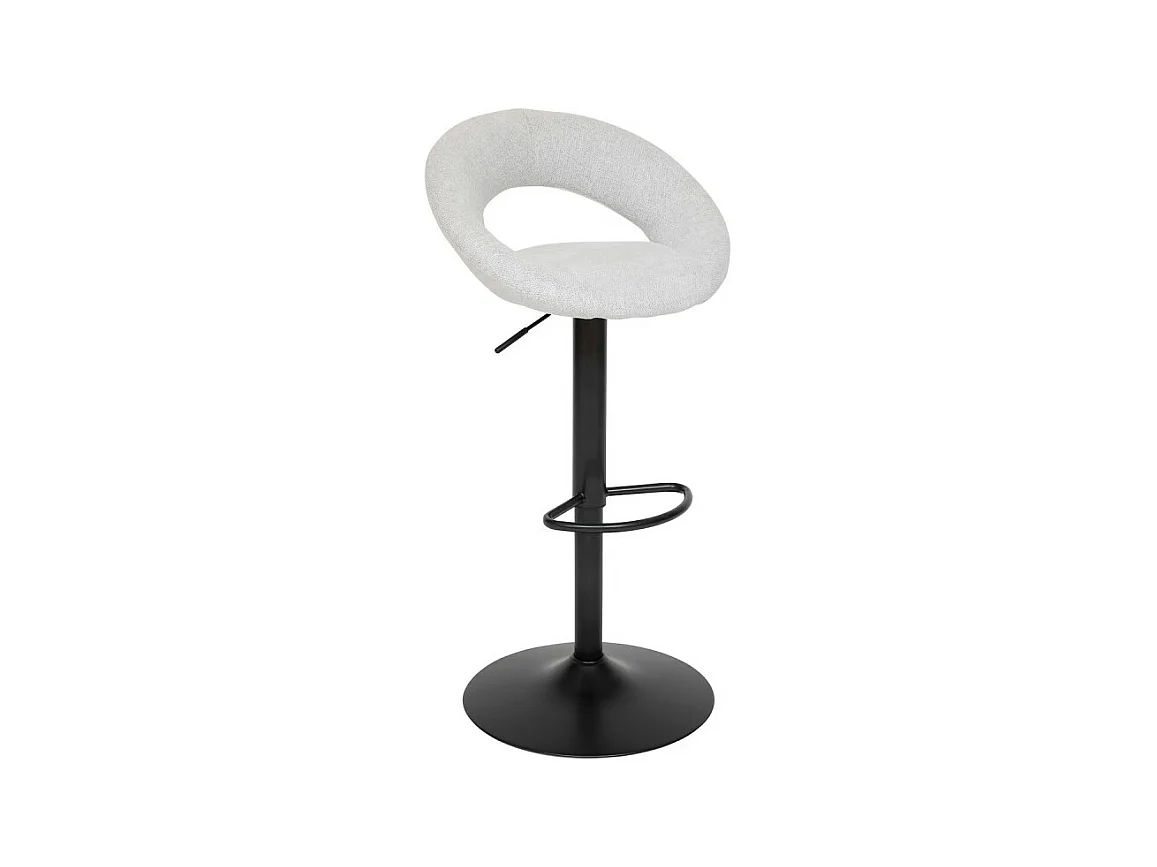 Lot de 2 Chaises de Bar Ajustable "Sasha" 96cm Gris