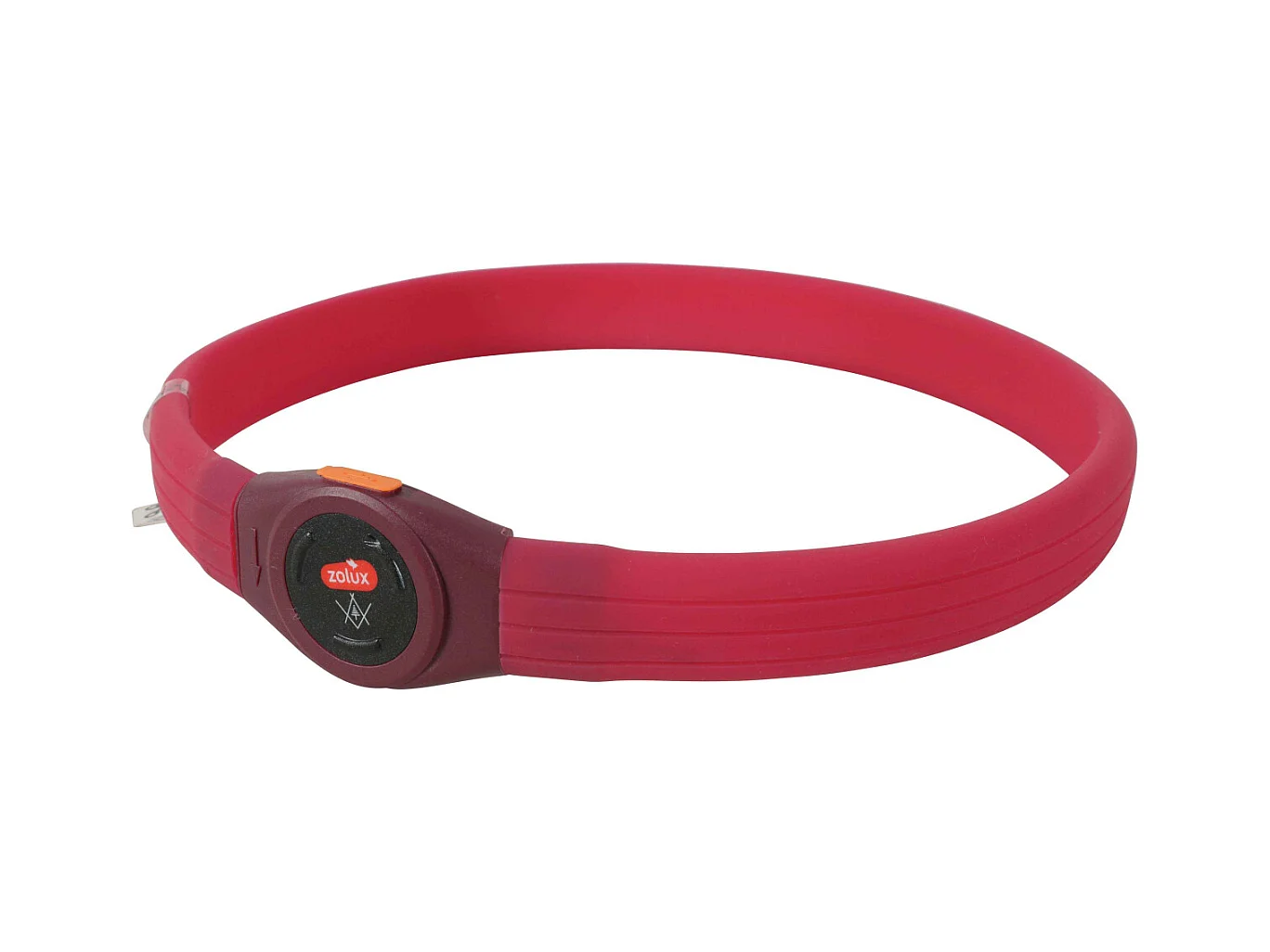 Collier lumineux pour chiens poils longs Bivouak