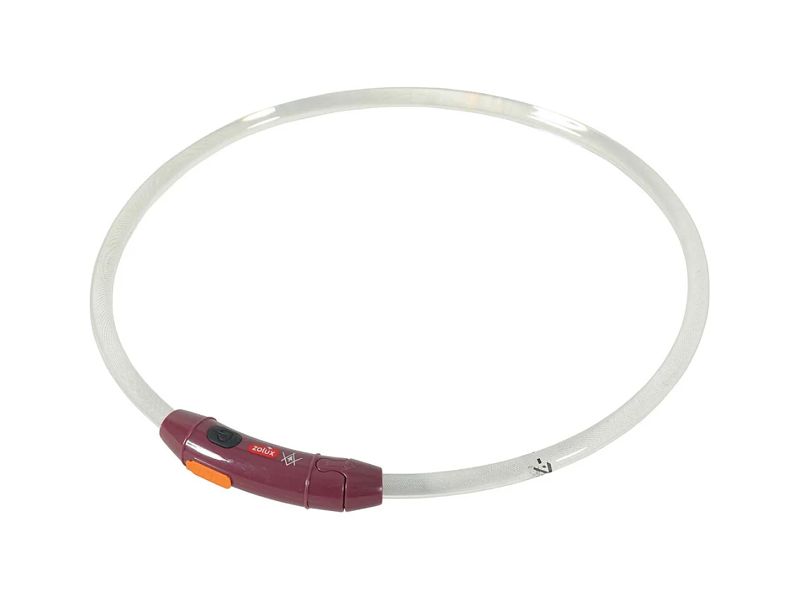 Collier lumineux pour chiens poils courts Bivouak