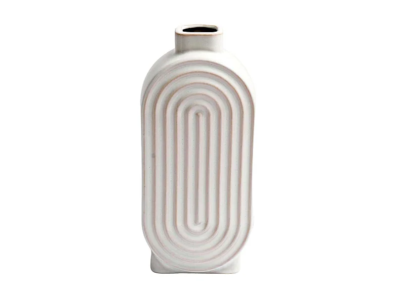 Vase en dolomite blanc