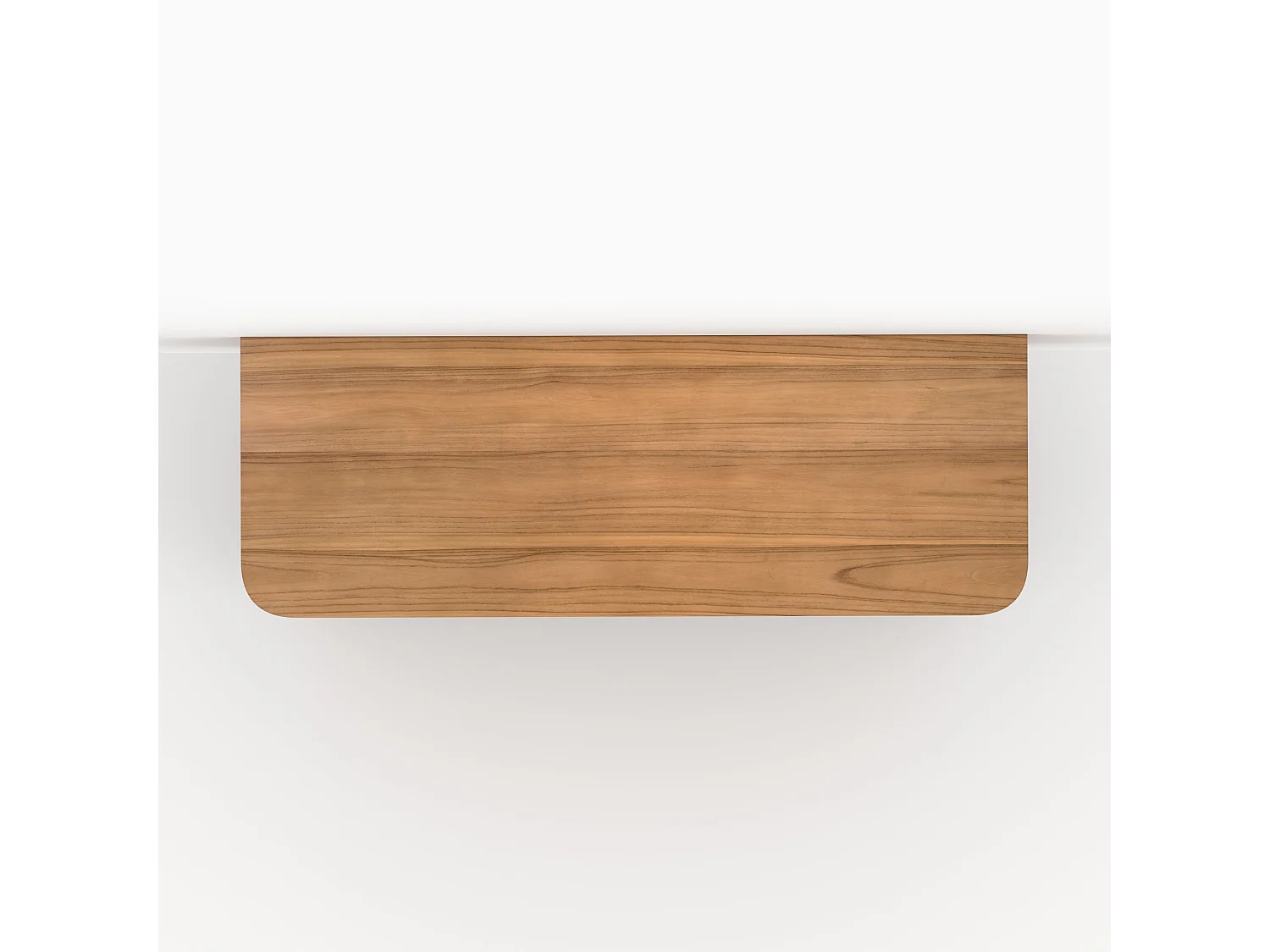 Meuble de salle de bain en bois de teck 140 cm - Auguste